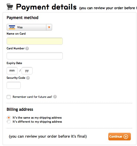 Payment details | moo com USA