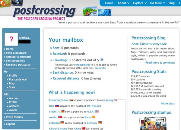 Postcards connecting the world 6