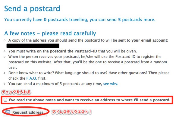 Send a postcard  Postcrossing 1